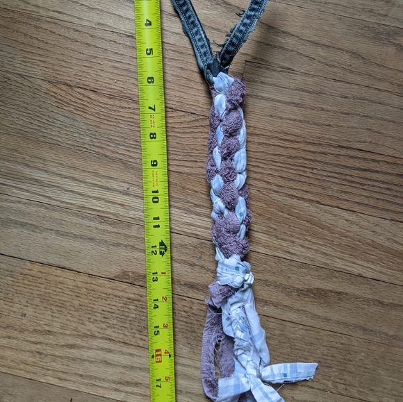 Vintage hand crafted dog toy - medium